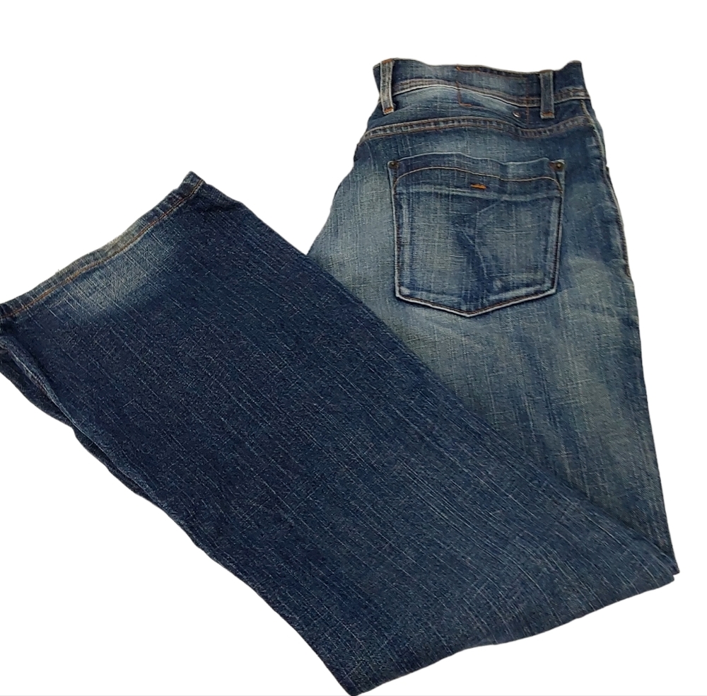 Ted baker button fly bootcut jeans